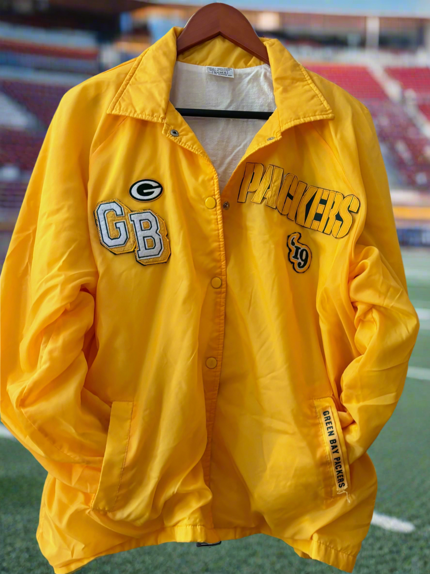 Reworked 80’s Snap Front Game Day Stadium coat
