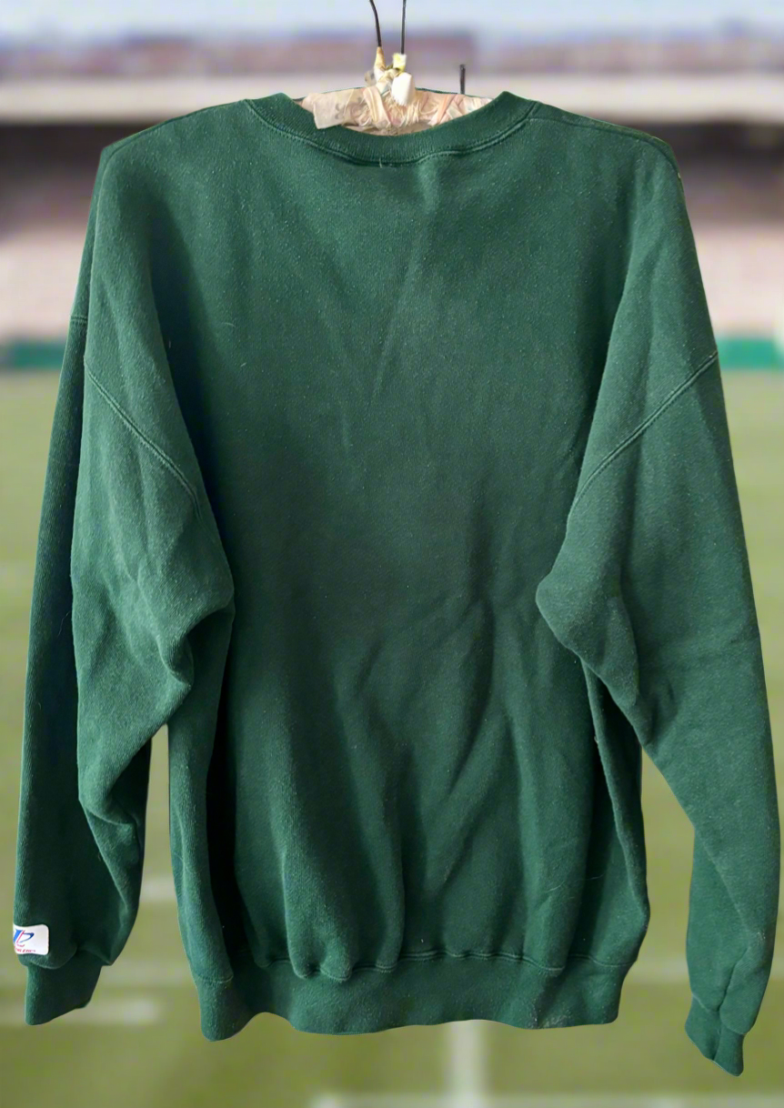 90’s Green Bay Packers Logo Athletics Embroidered Crewneck