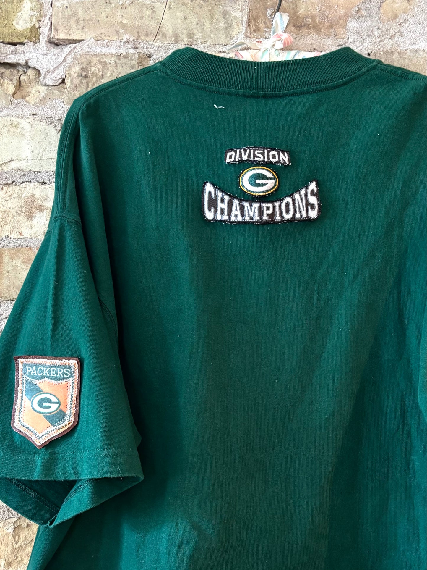 Reworked 90s Green Bay Packers Oversized Crewneck T-shirt