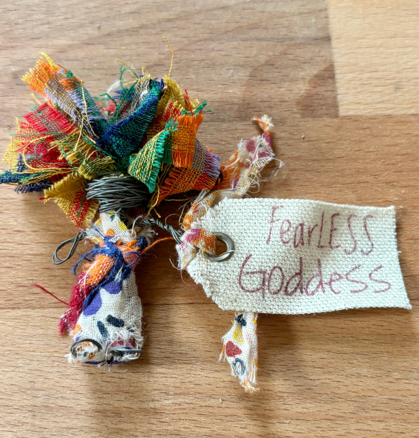 Handmade FearLESS Goddess Healing Doll Gift Set