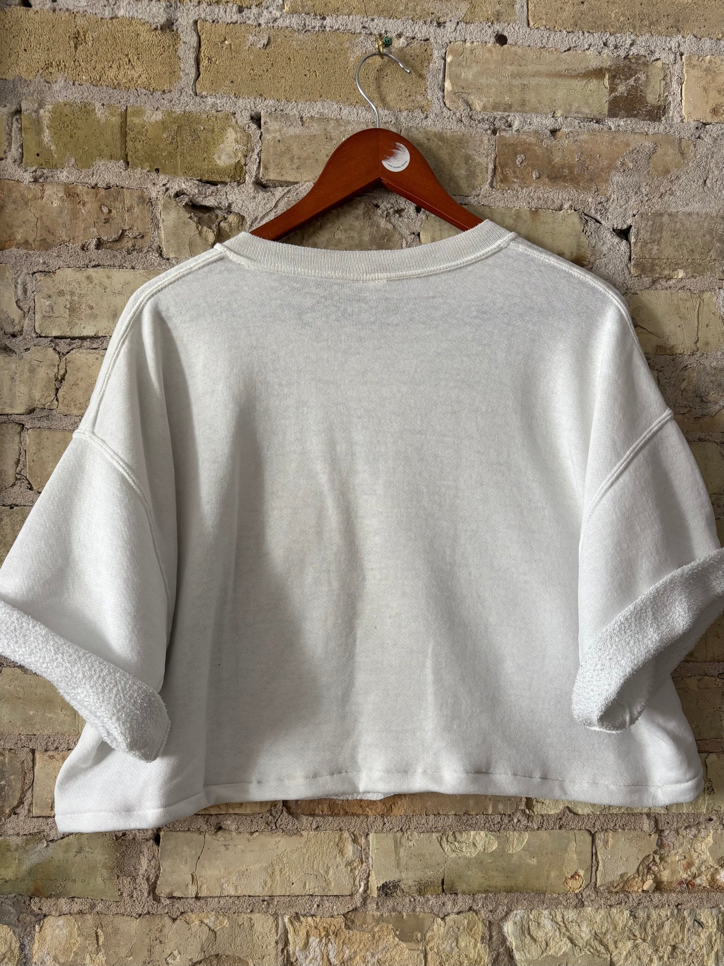 Vintage Jansport USC Retro Cropped Crewneck Sweatshirt