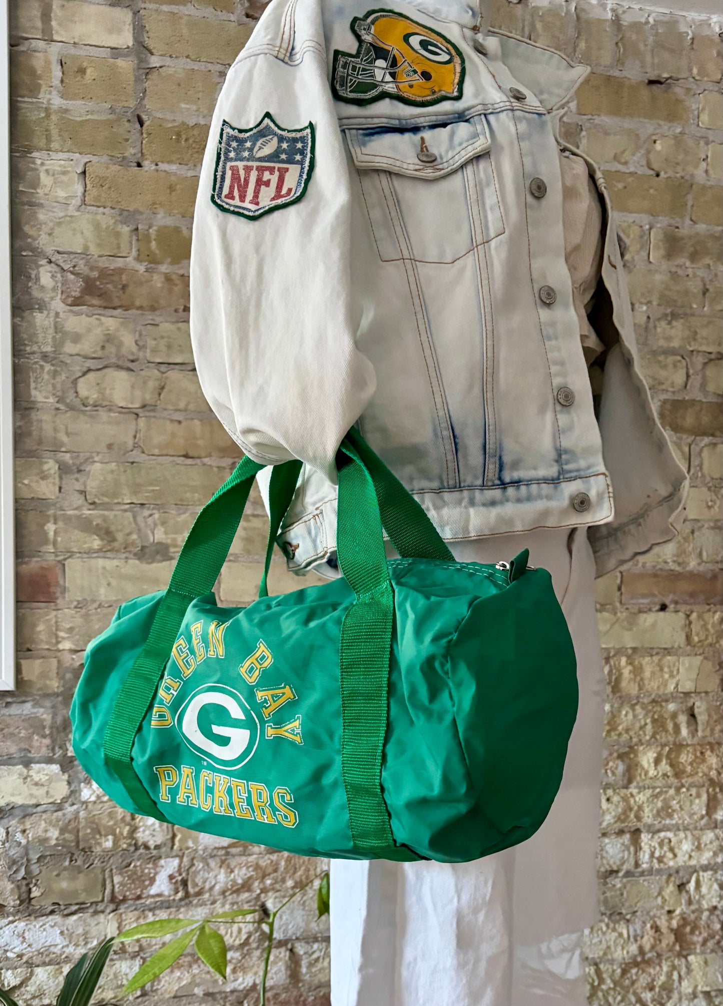 90’s Retro Green Bay Packers Duffle Gym Bag