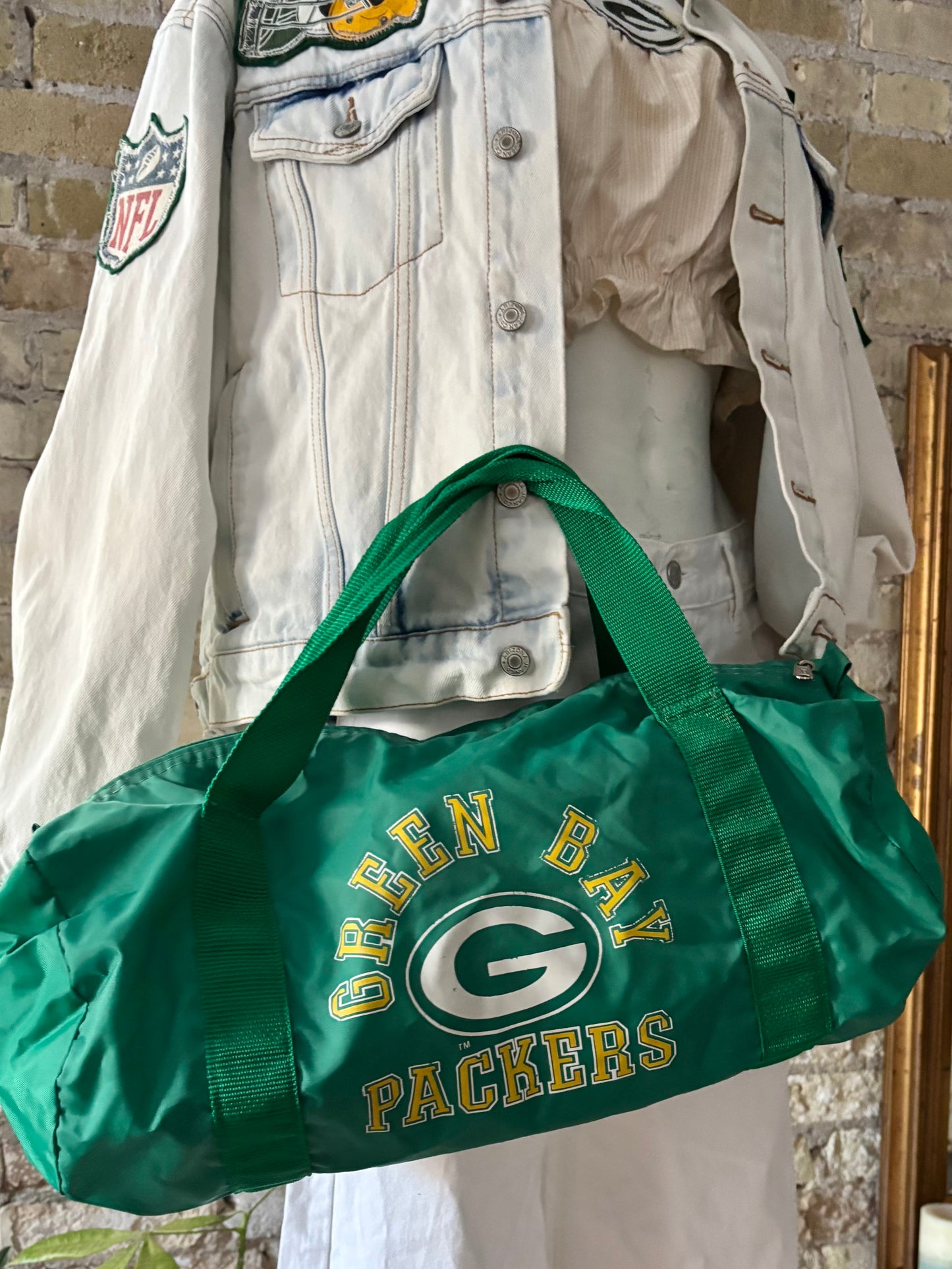 90’s Retro Green Bay Packers Duffle Gym Bag