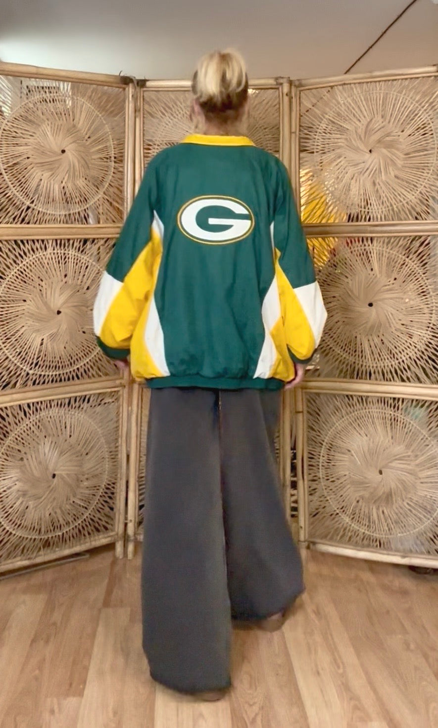 Vintage 90’s Full zip Stadium Windbreaker
