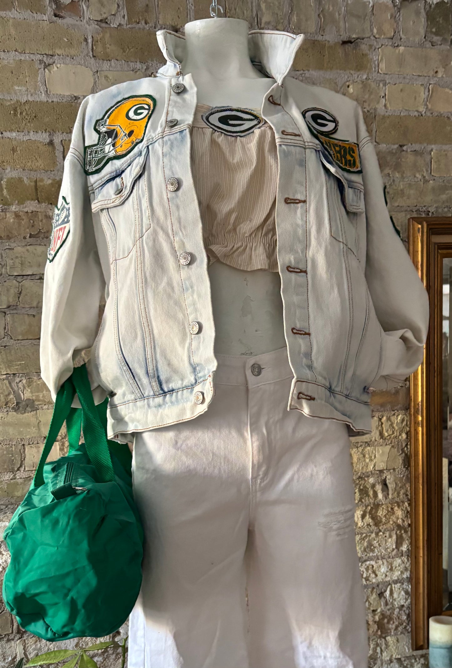 90’s Retro Green Bay Packers Duffle Gym Bag