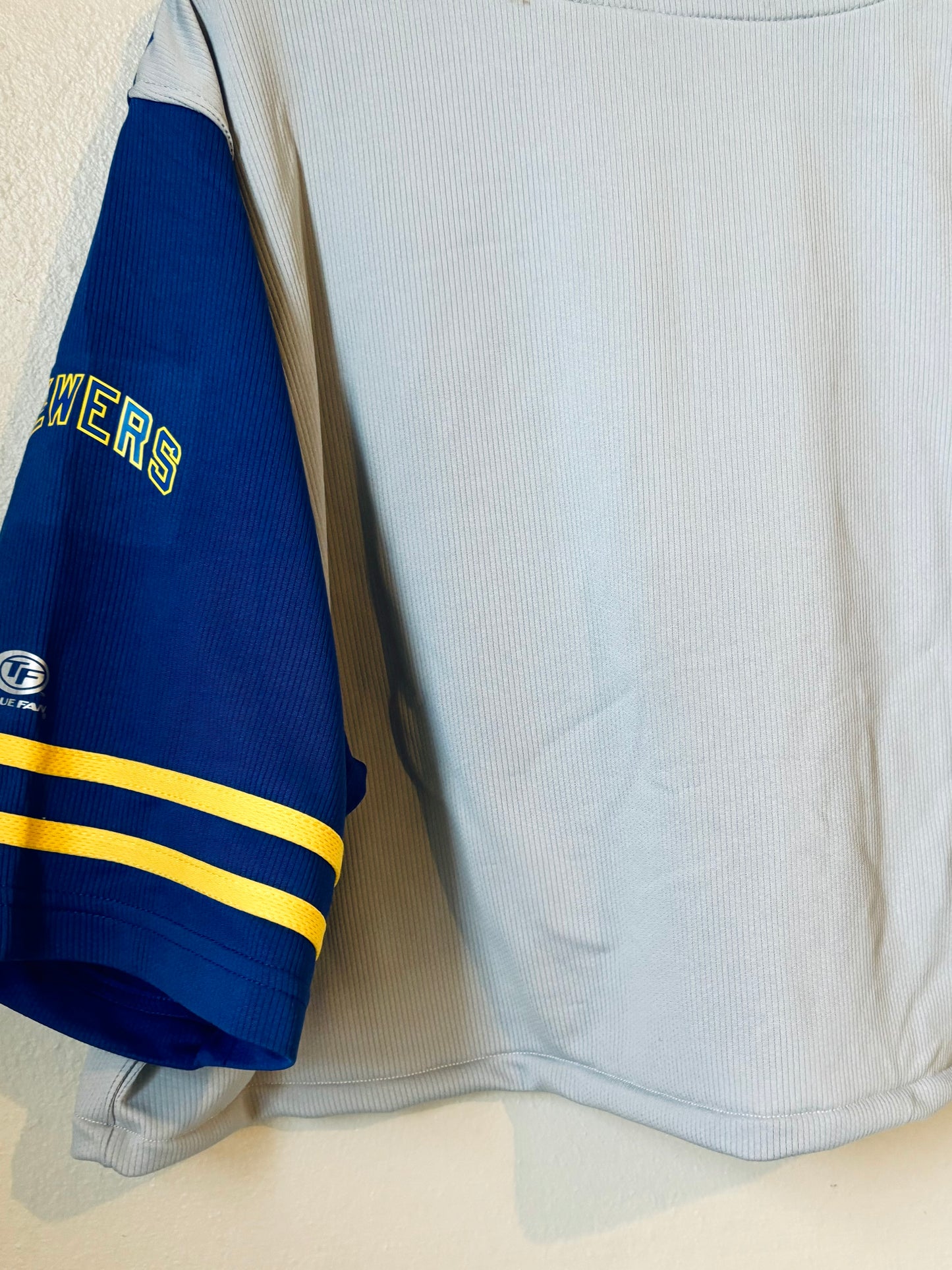 Reclaimed Retro Majestic Button up Throwback Baseball Jersey