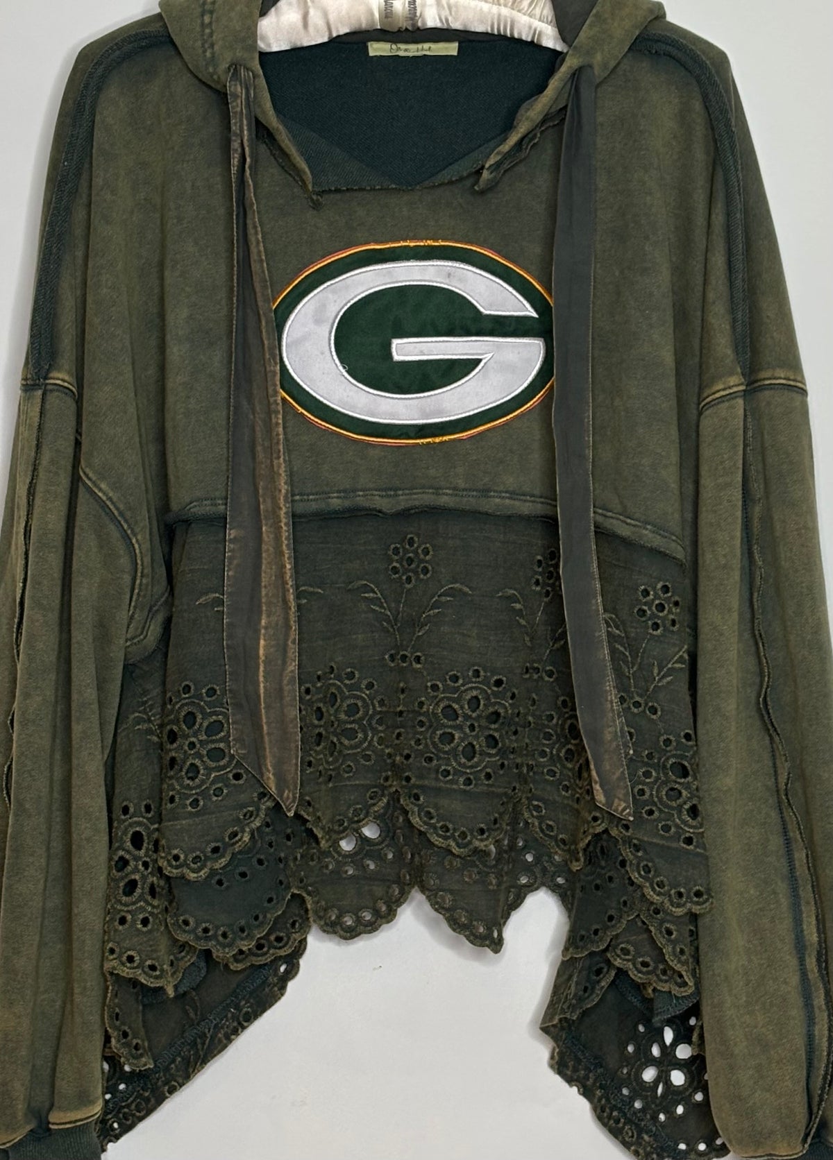 Distressed Overdyed Boho Tunic
