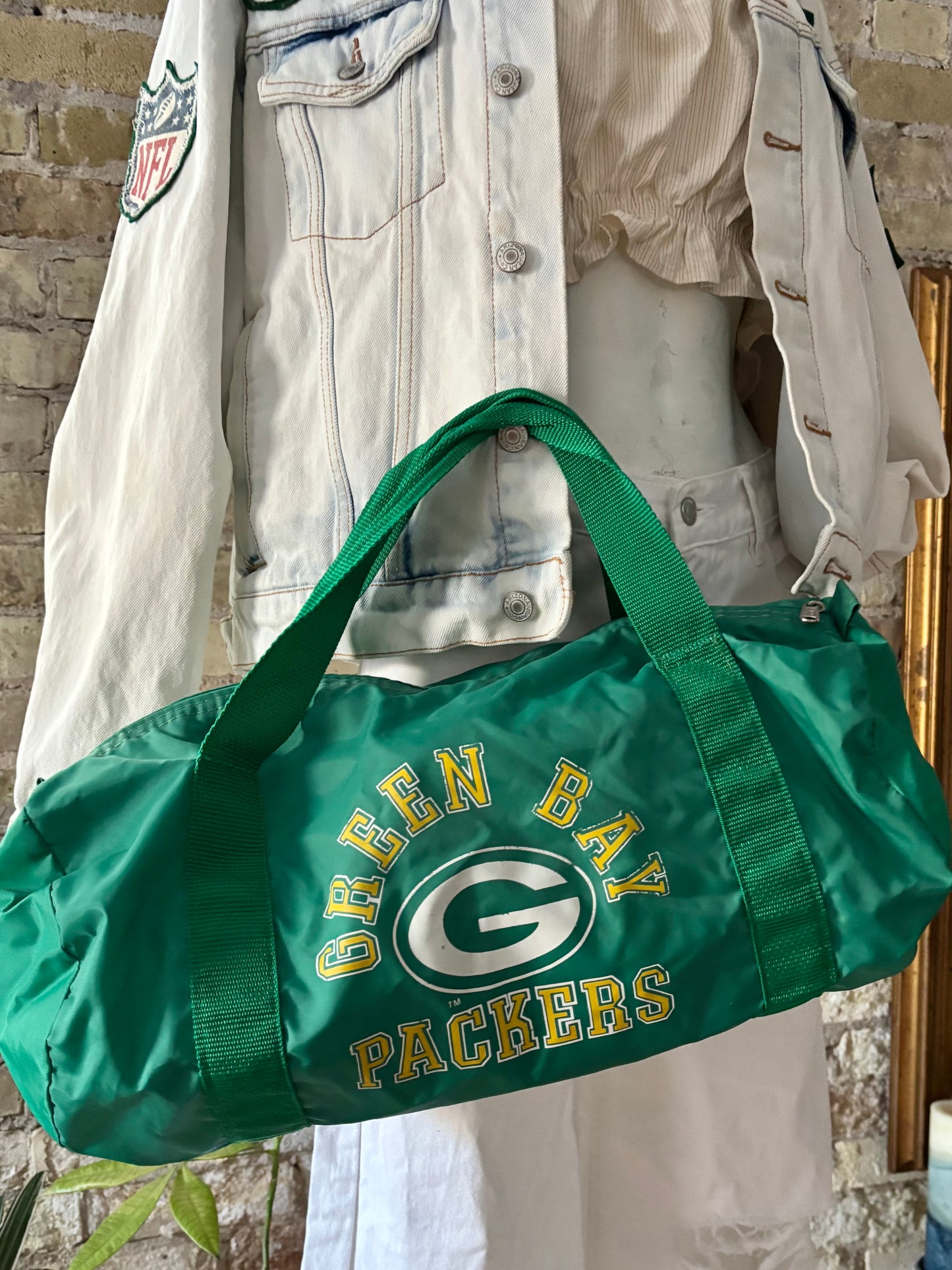 90’s Retro Green Bay Packers Duffle Gym Bag