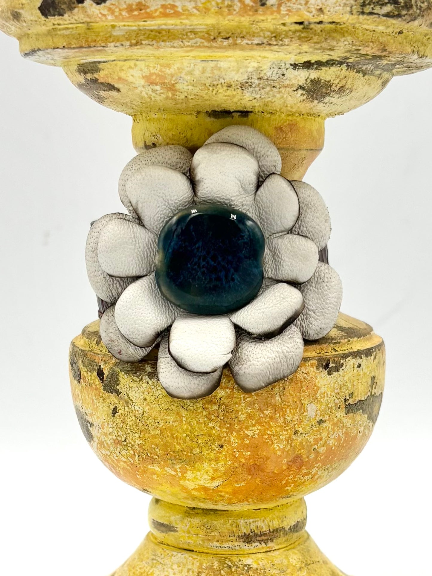 HandTooled Boho Leather Cuff Bracelet