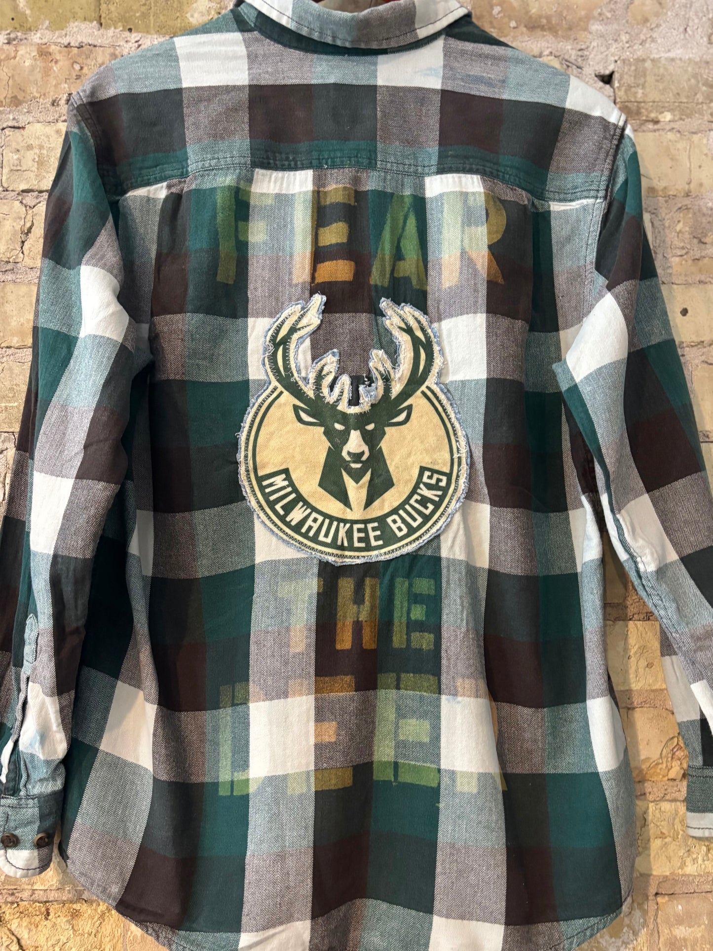 Plaid Distressed Game Day Flannel