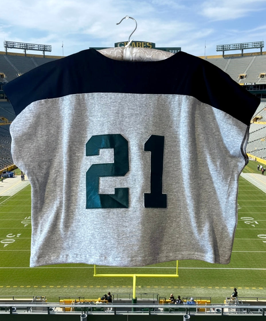 Green Bay Packers 90’s Oversized cropped Sleeveless Slouchy T-shirt