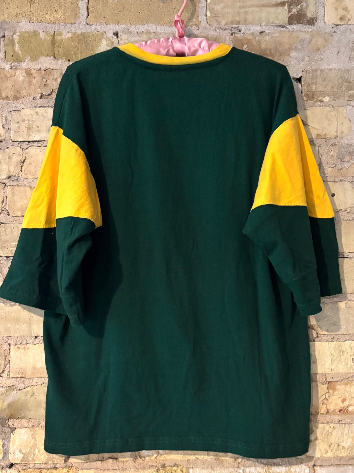 True Retro Packers Nutmeg Throwback Jersey Tee 90’s