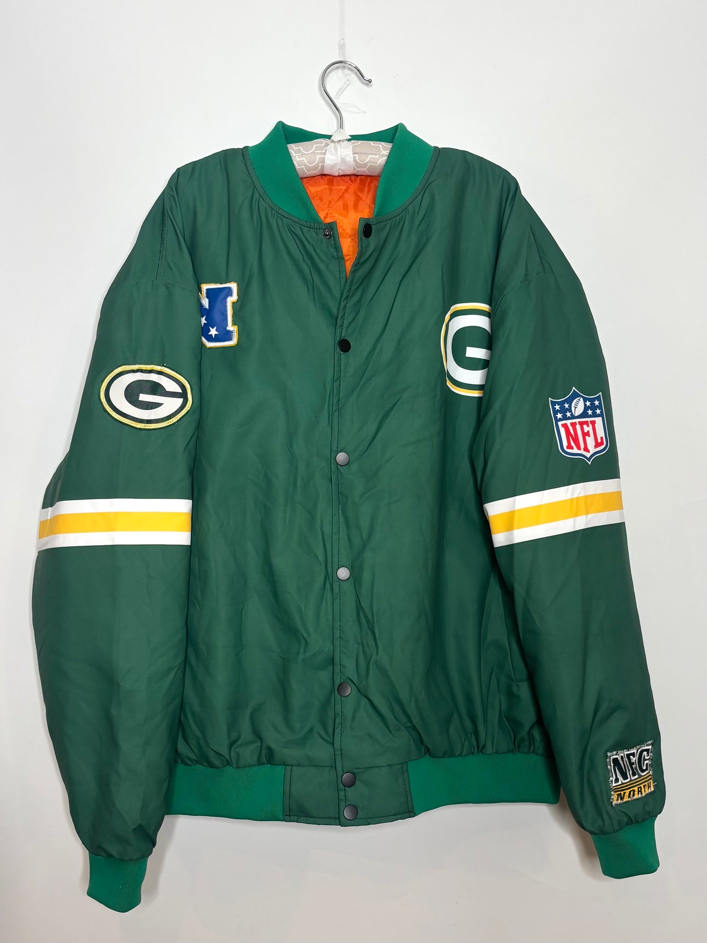 Retro Game day Puffer Bomber Jacket