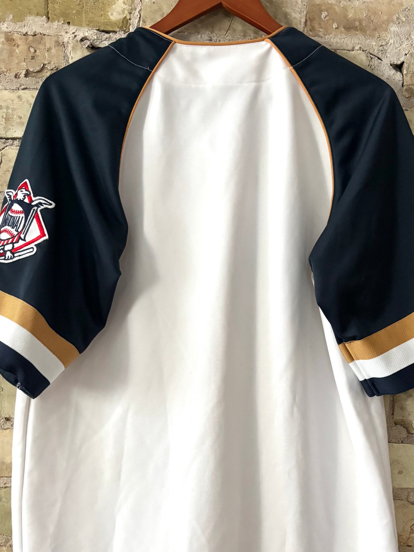 Milwaukee Brewers Retro Button up Baseball Jersey