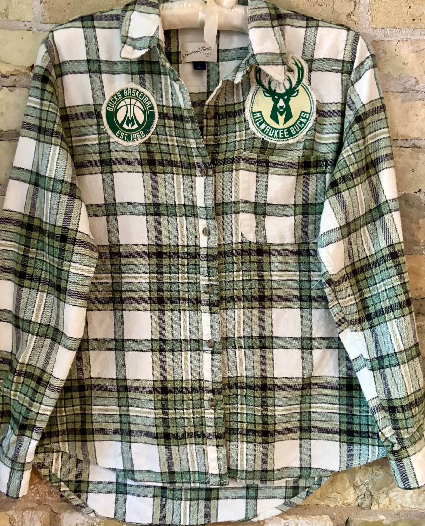 Reworked Game Day Flannel Shirt