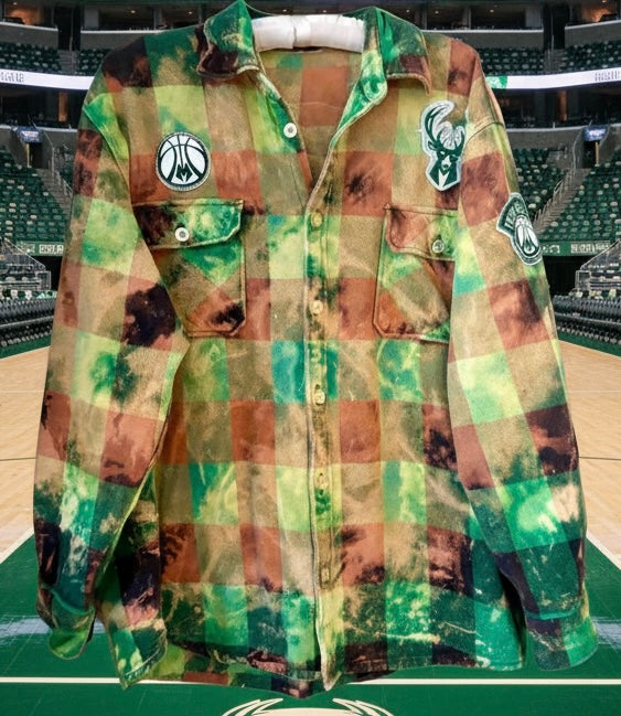 Reworked Game Day Flannel Shirt