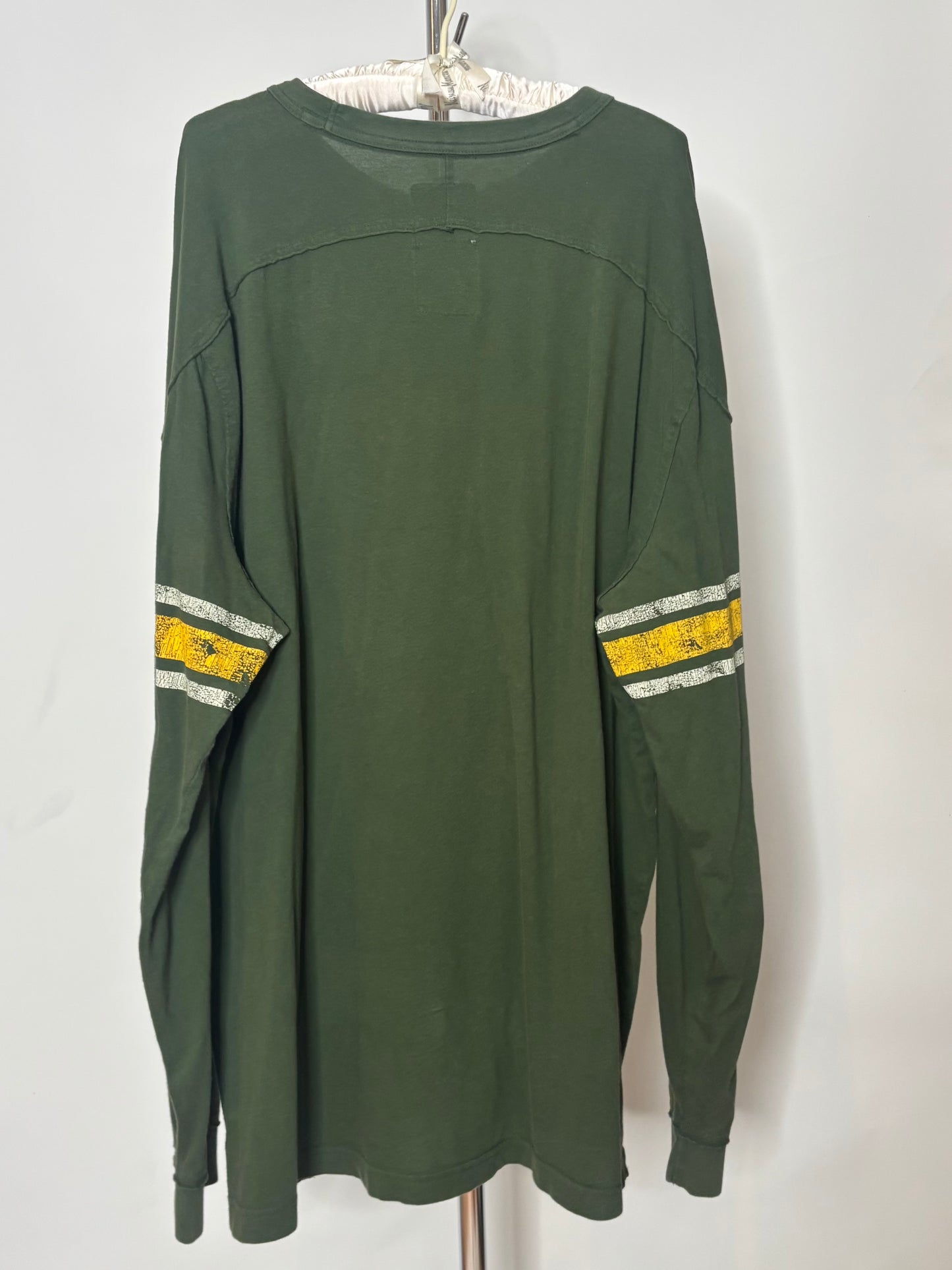 Oversized Vintage Packers Long sleeve T-shirt Mini Dress