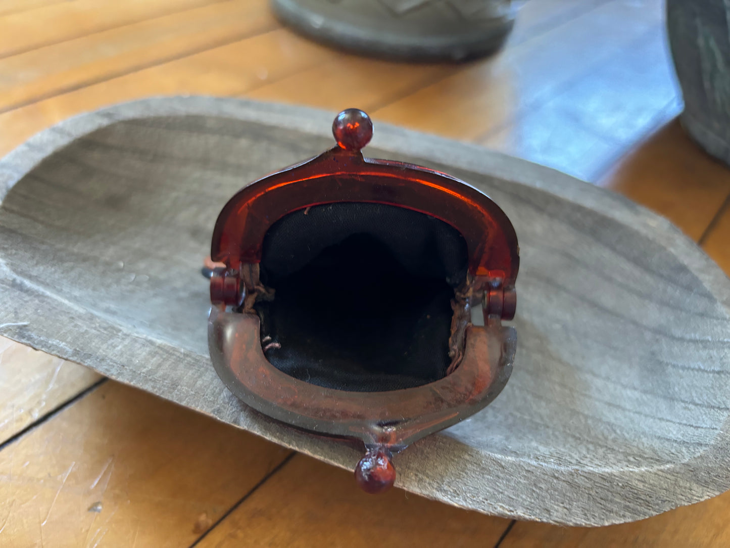 Vintage 70’s Patchwork Leather coin Purse