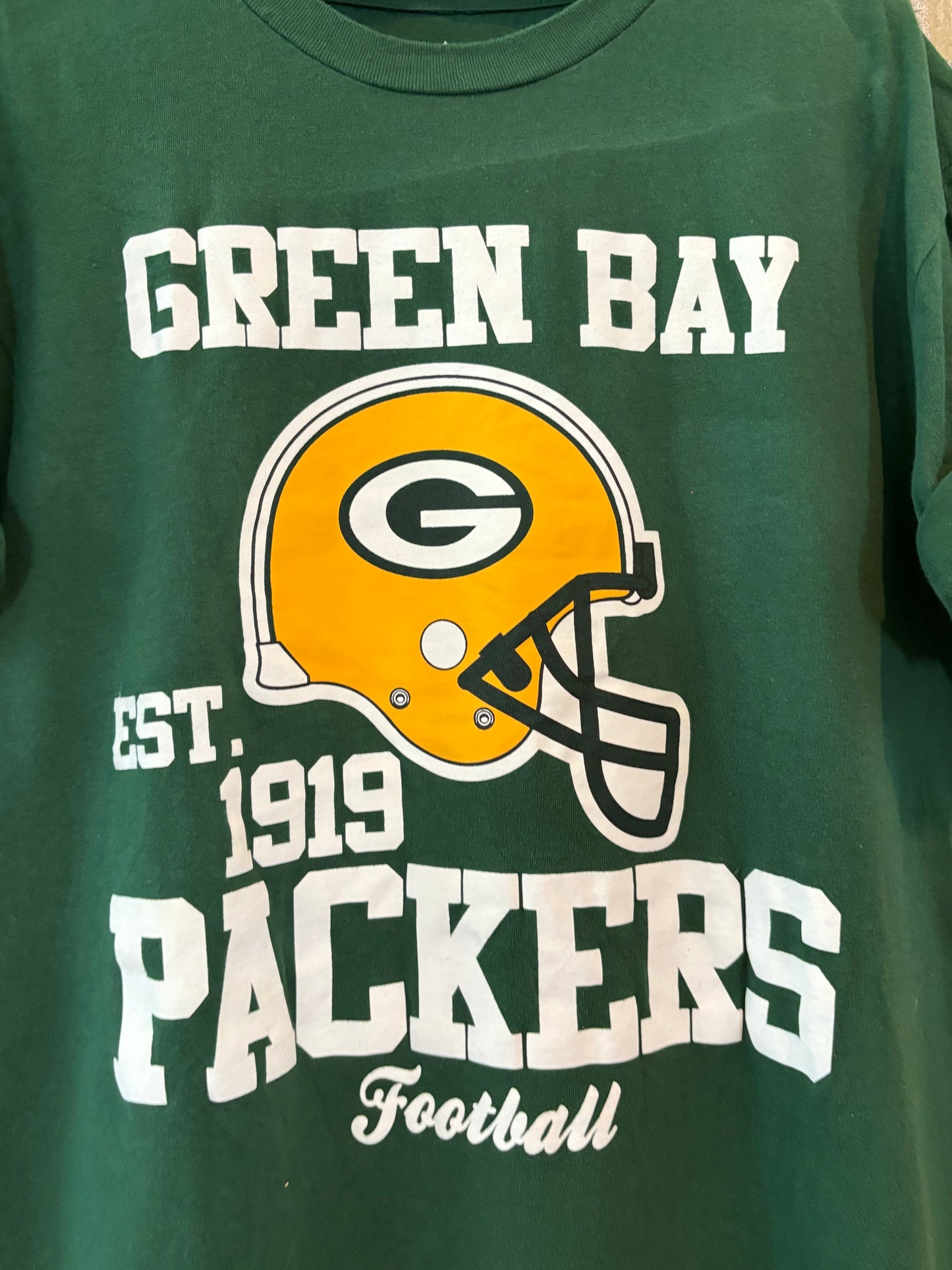 GB Packers Retro Throwback Graphic Tee