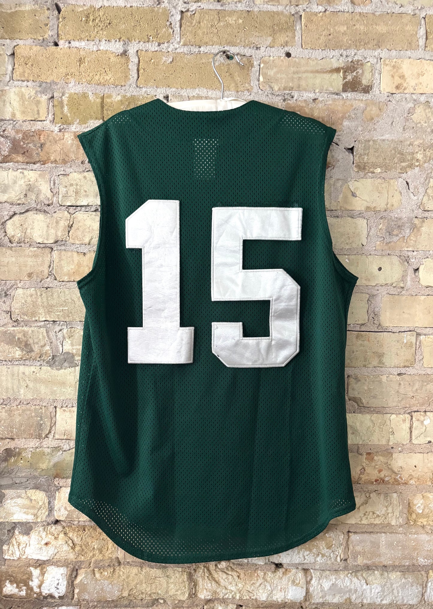 Vintage Majestic Green Bay Packers sleeveless Jersey