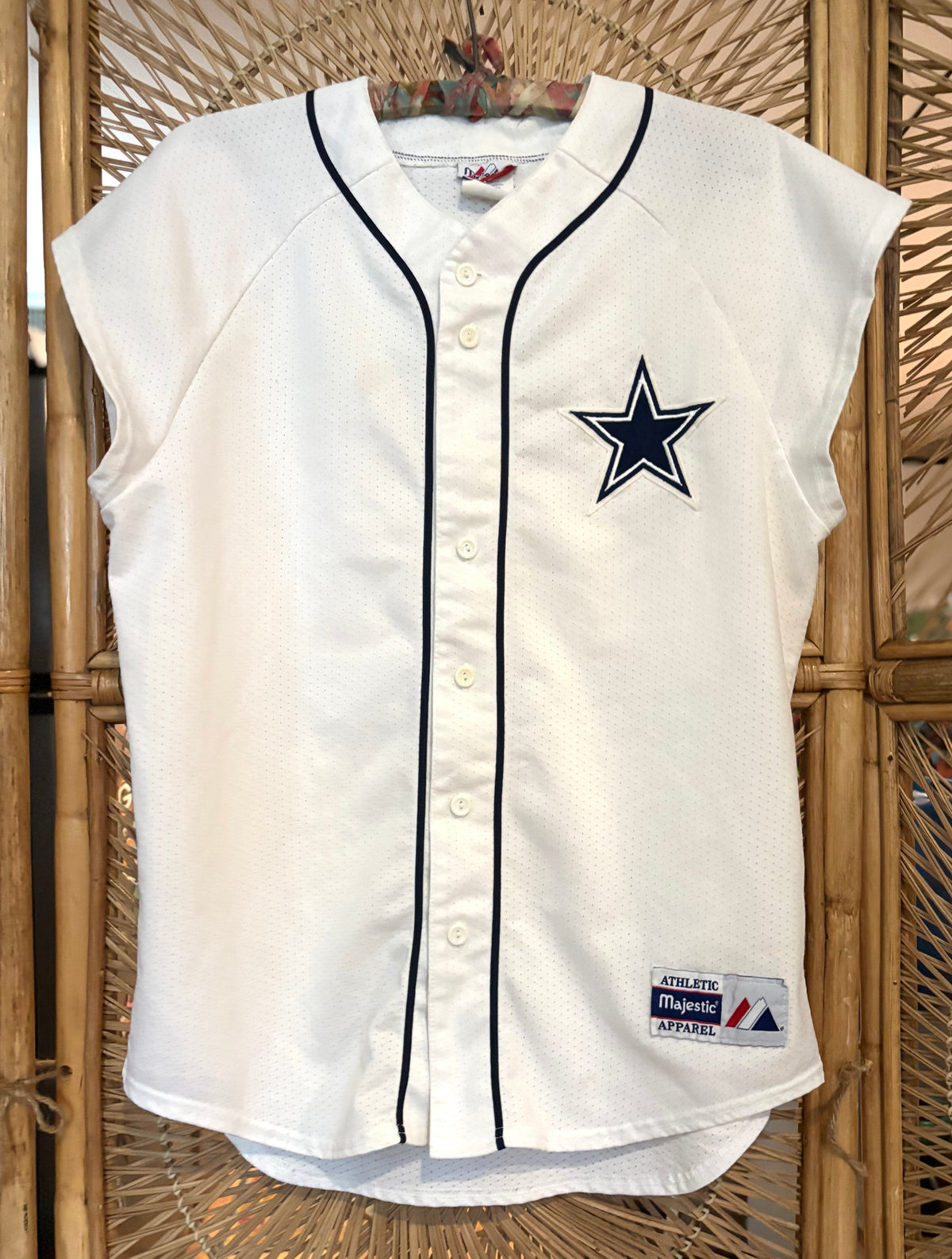 Vintage Dallas Cowboys Button Up Baseball Jersey