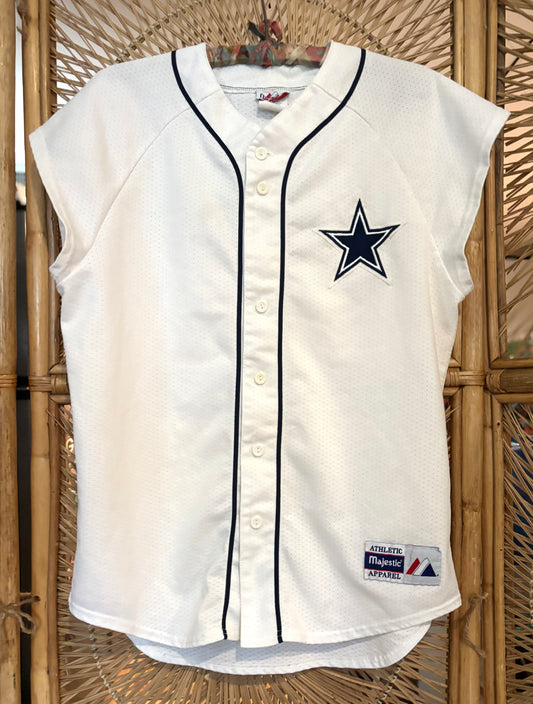 Vintage Dallas Cowboys Button Up Baseball Jersey