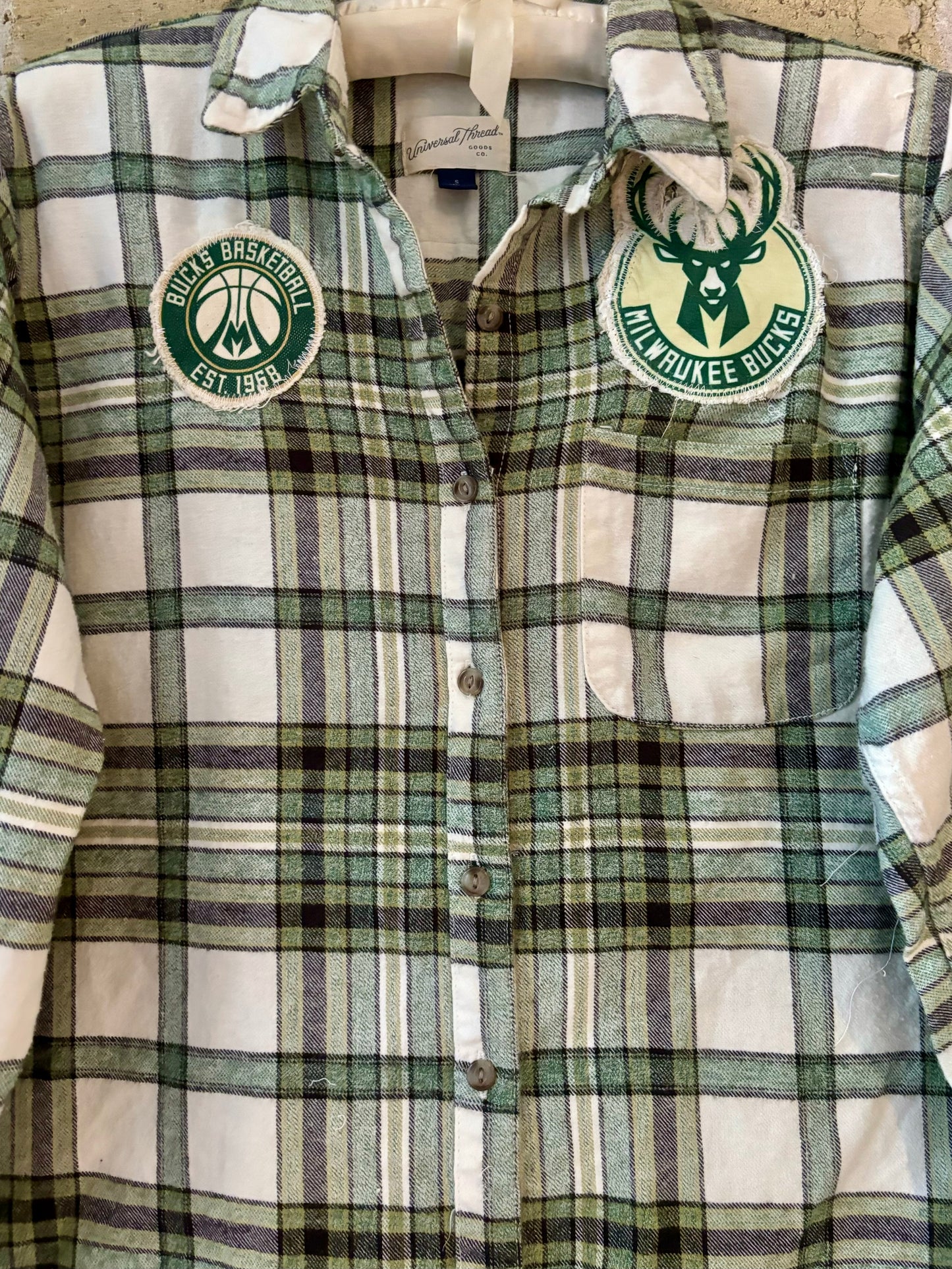 Reworked Game Day Flannel Shirt