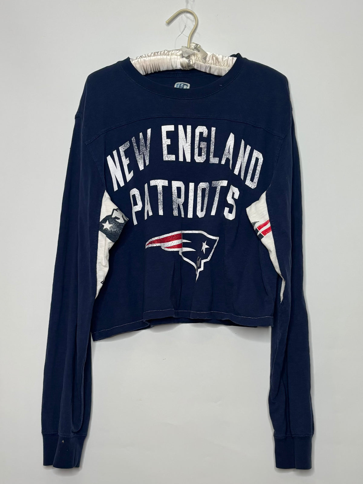Vintage Cropped Crewneck Throwback Tee