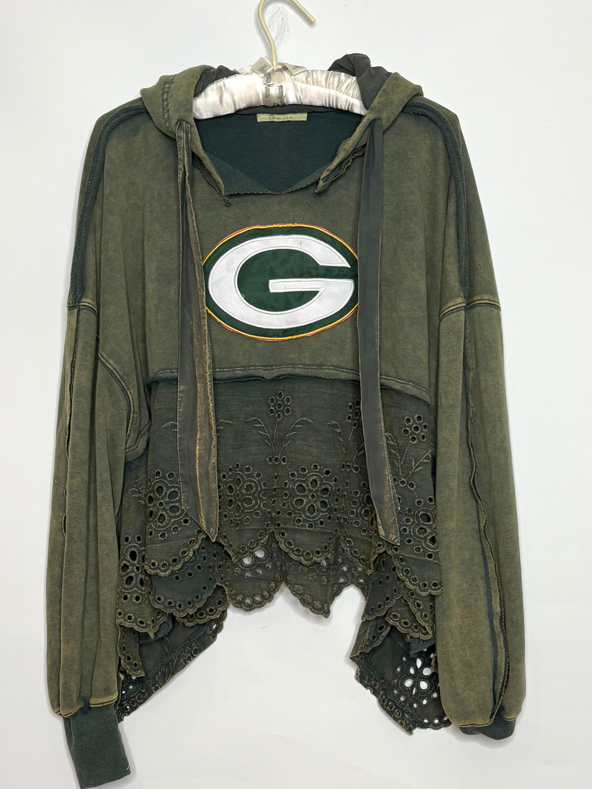 Distressed  Overdyed Boho Tunic