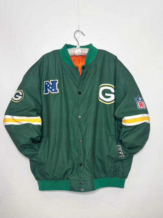Retro Game day Puffer Bomber Jacket