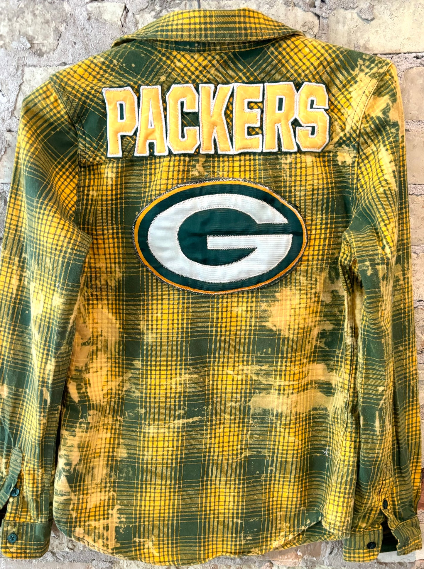 Reworked NFL Packers Game Day Flannel