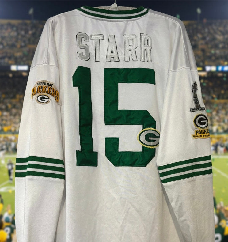 Reworked Vintage PRO PLAYER Throwbacks STARR #15 Jersey