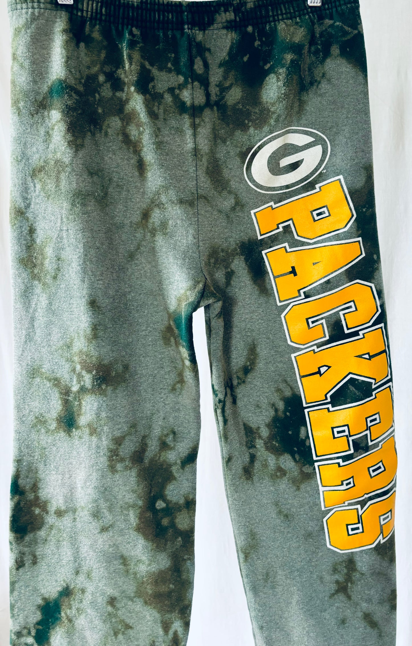 Green Bay Packers Retro Distressed High waisted jogging pants sweats