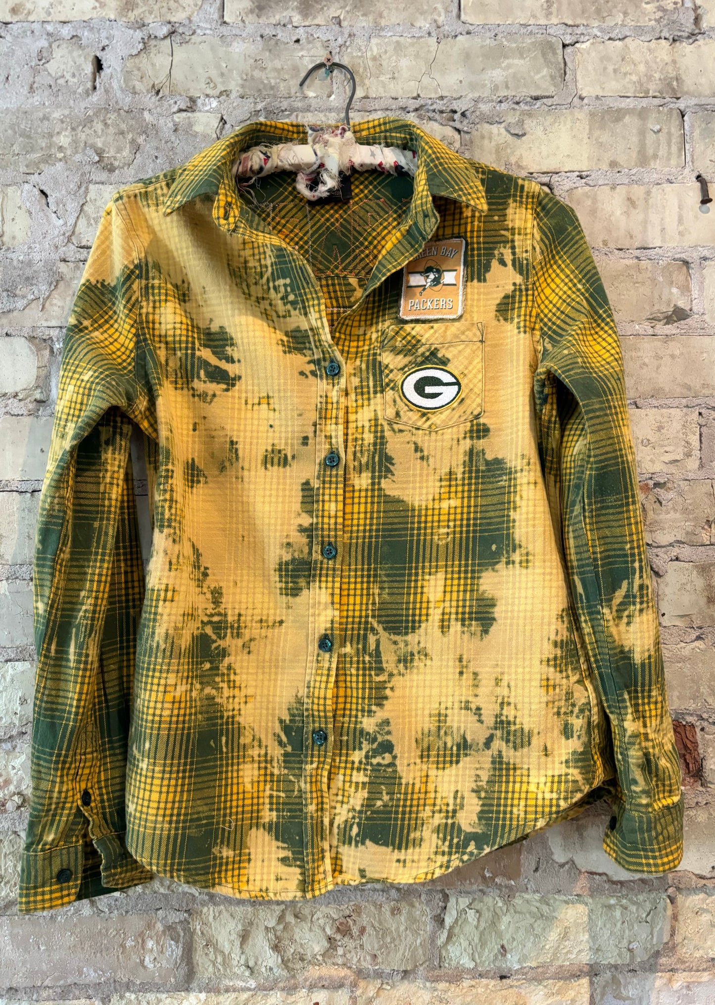 Reworked NFL Packers Game Day Flannel