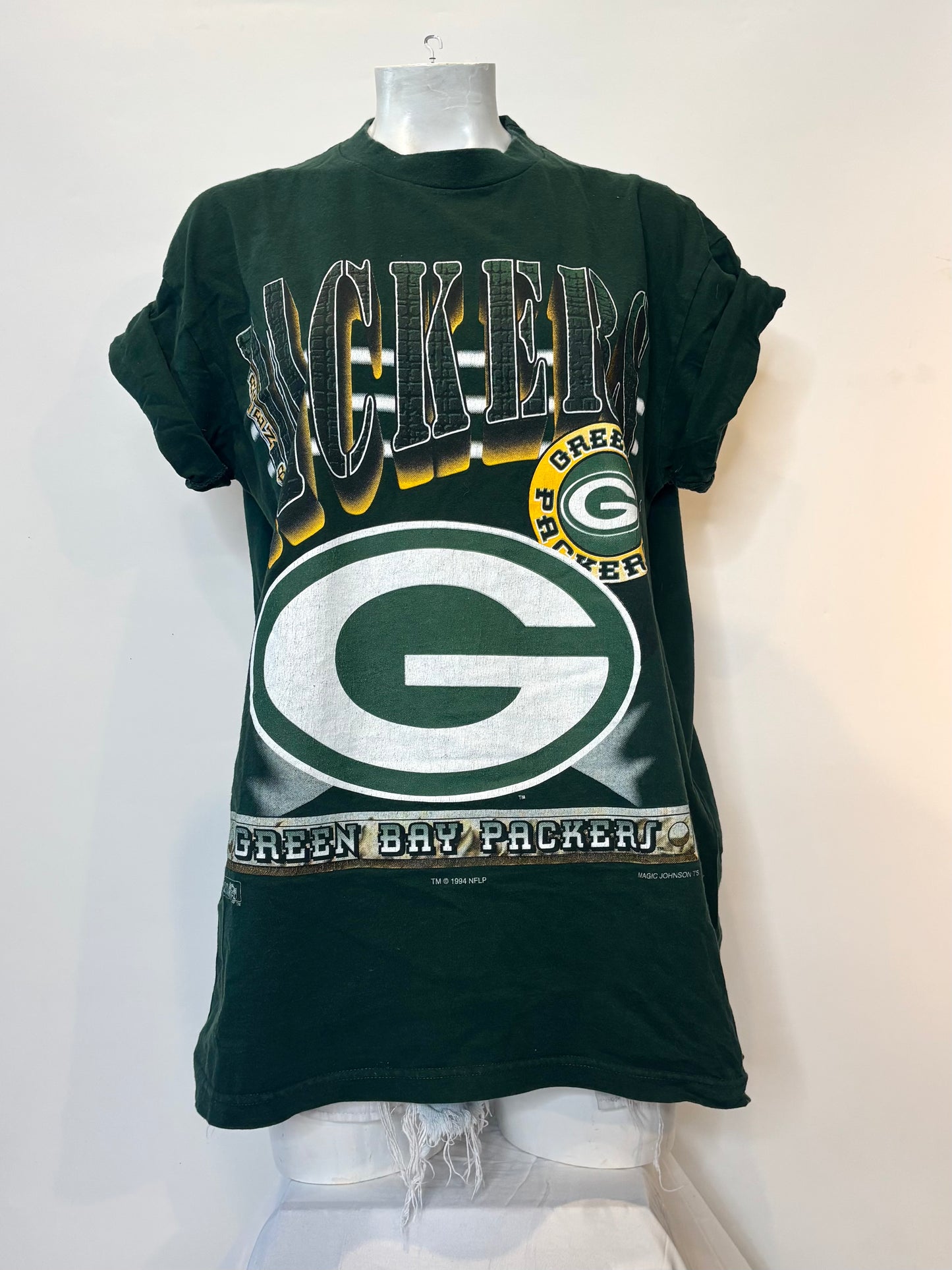 Vintage 90’s All Over Graphic T-shirt by Magic Johnson Tee’s