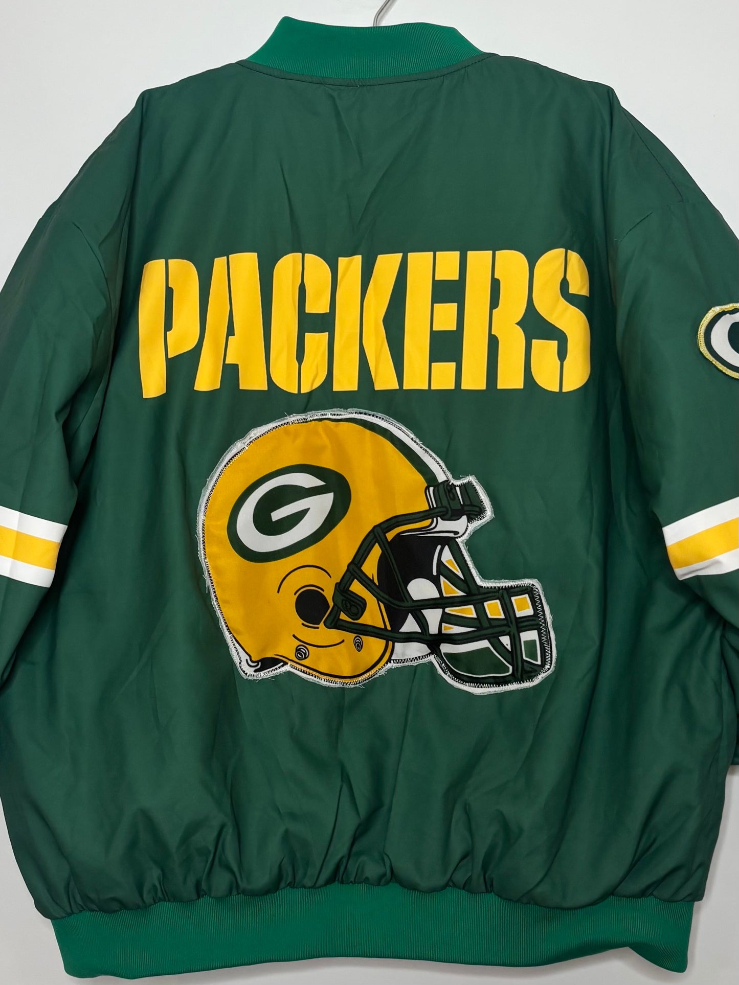 Retro Game day Puffer Bomber Jacket