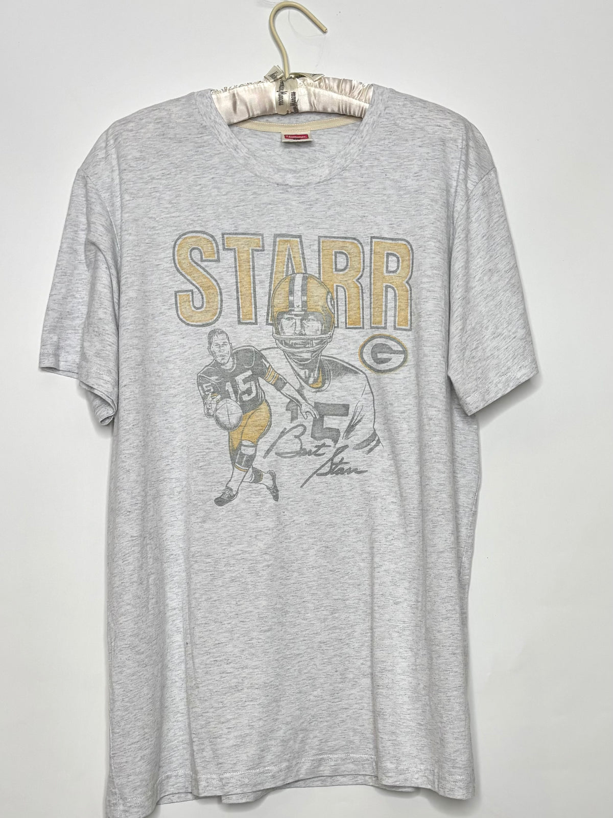 Vintage Heather Gray Bart Starr GAME-DAY Tee