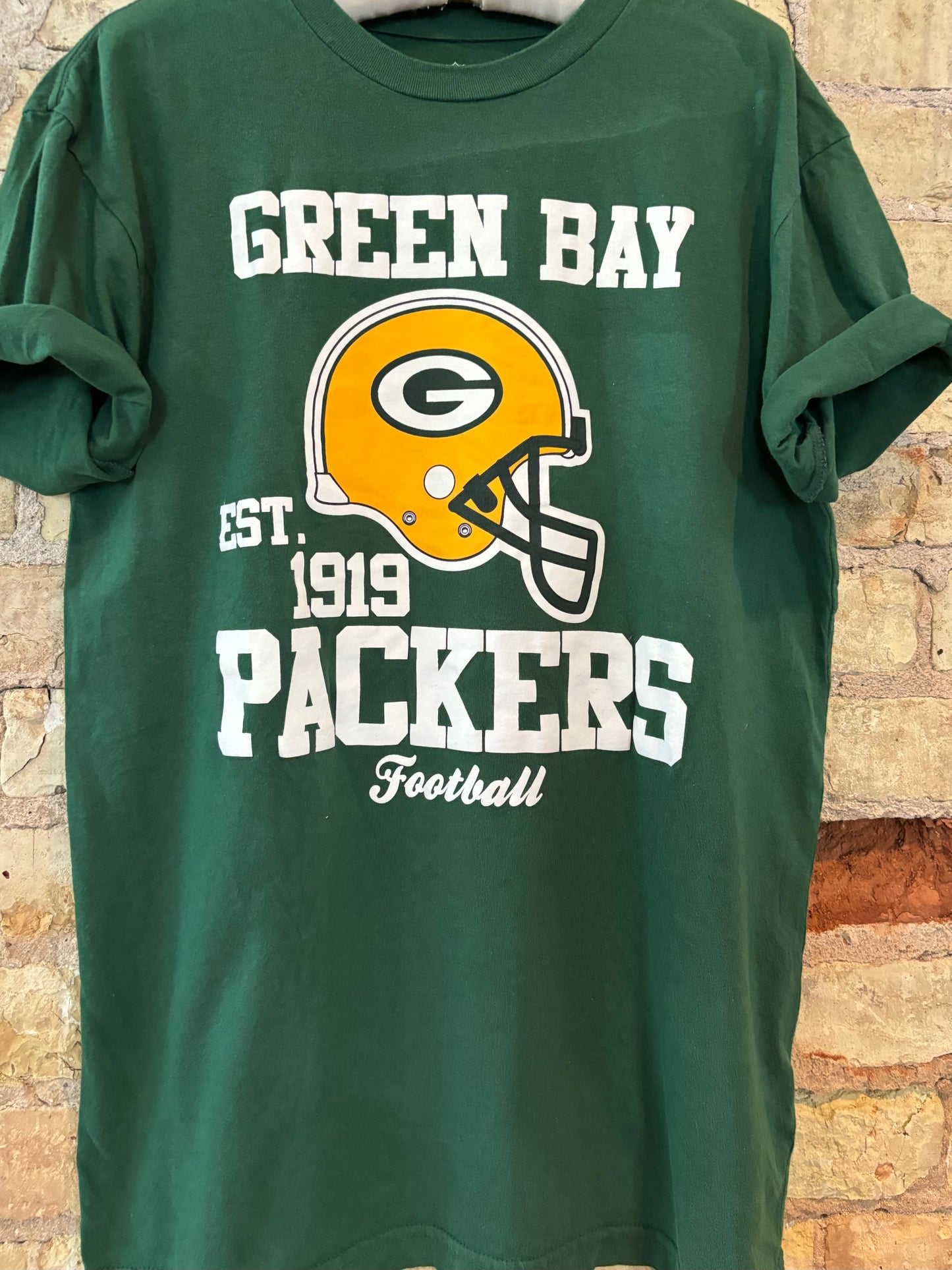 GB Packers Retro Throwback Graphic Tee