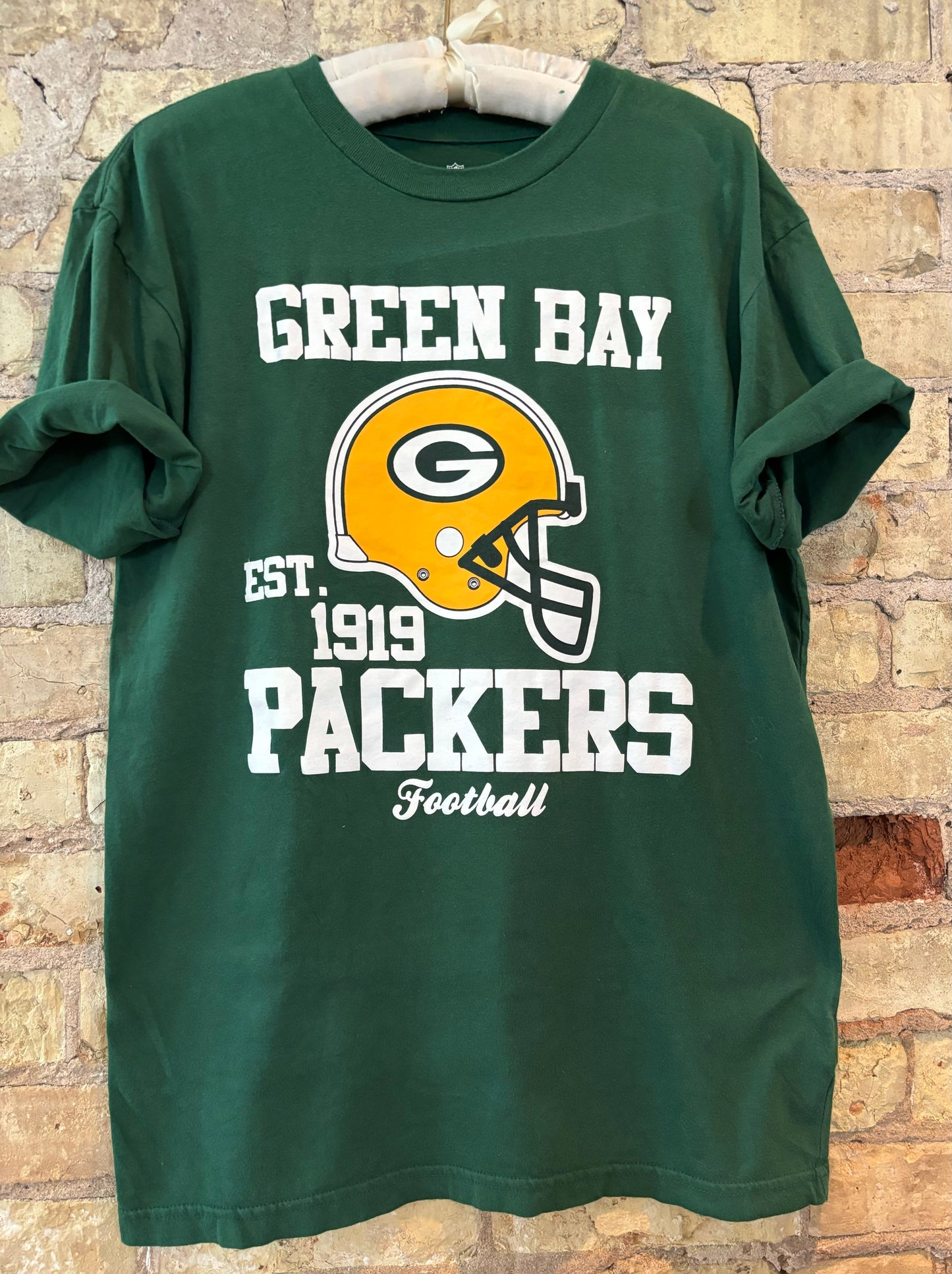 GB Packers Retro Throwback Graphic Tee