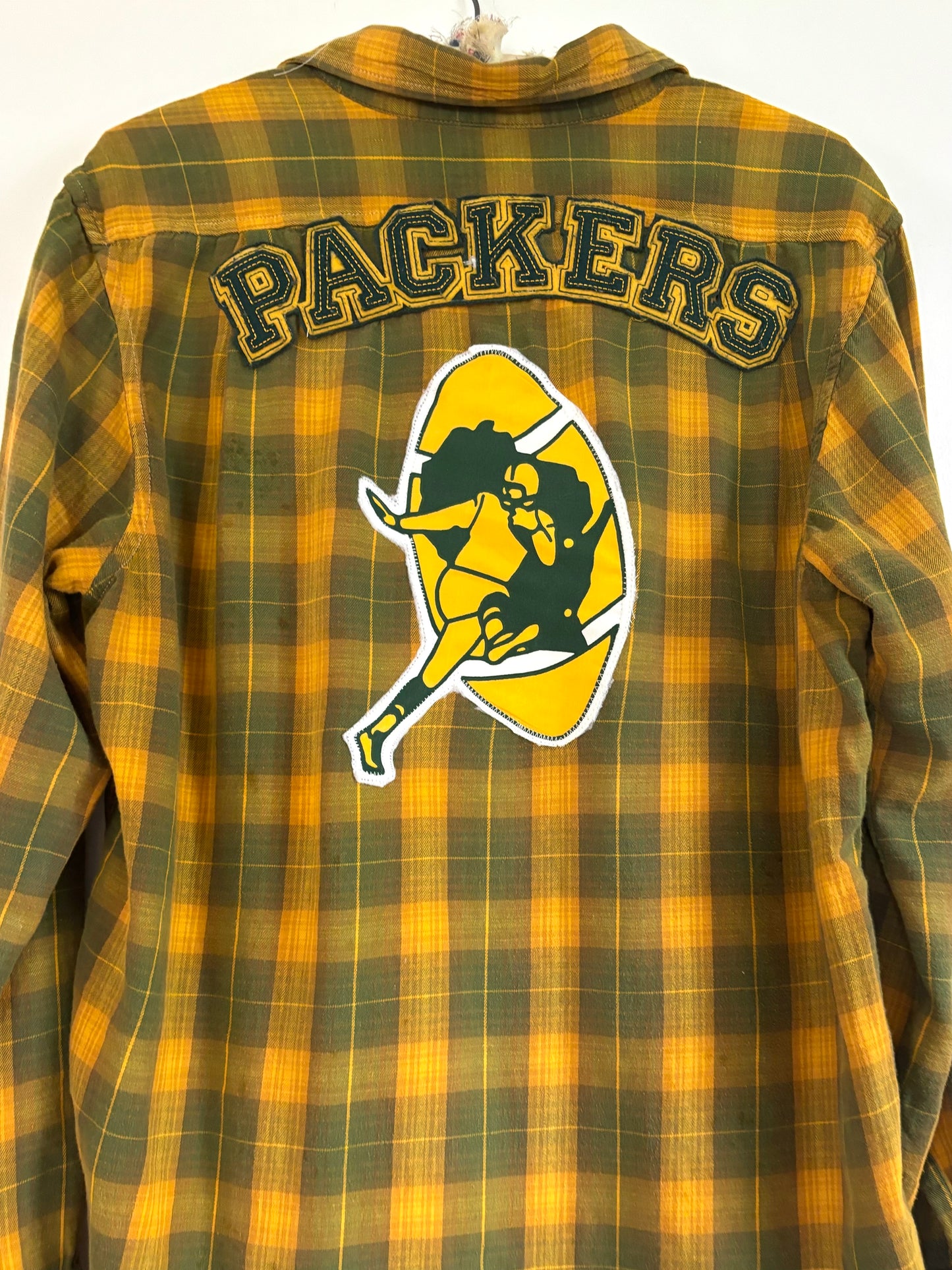 Reworked Packers Throwback Game Day Flannel