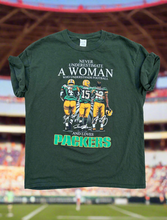 Retro Green Bay Packers Quarterbacks Graphic Tee