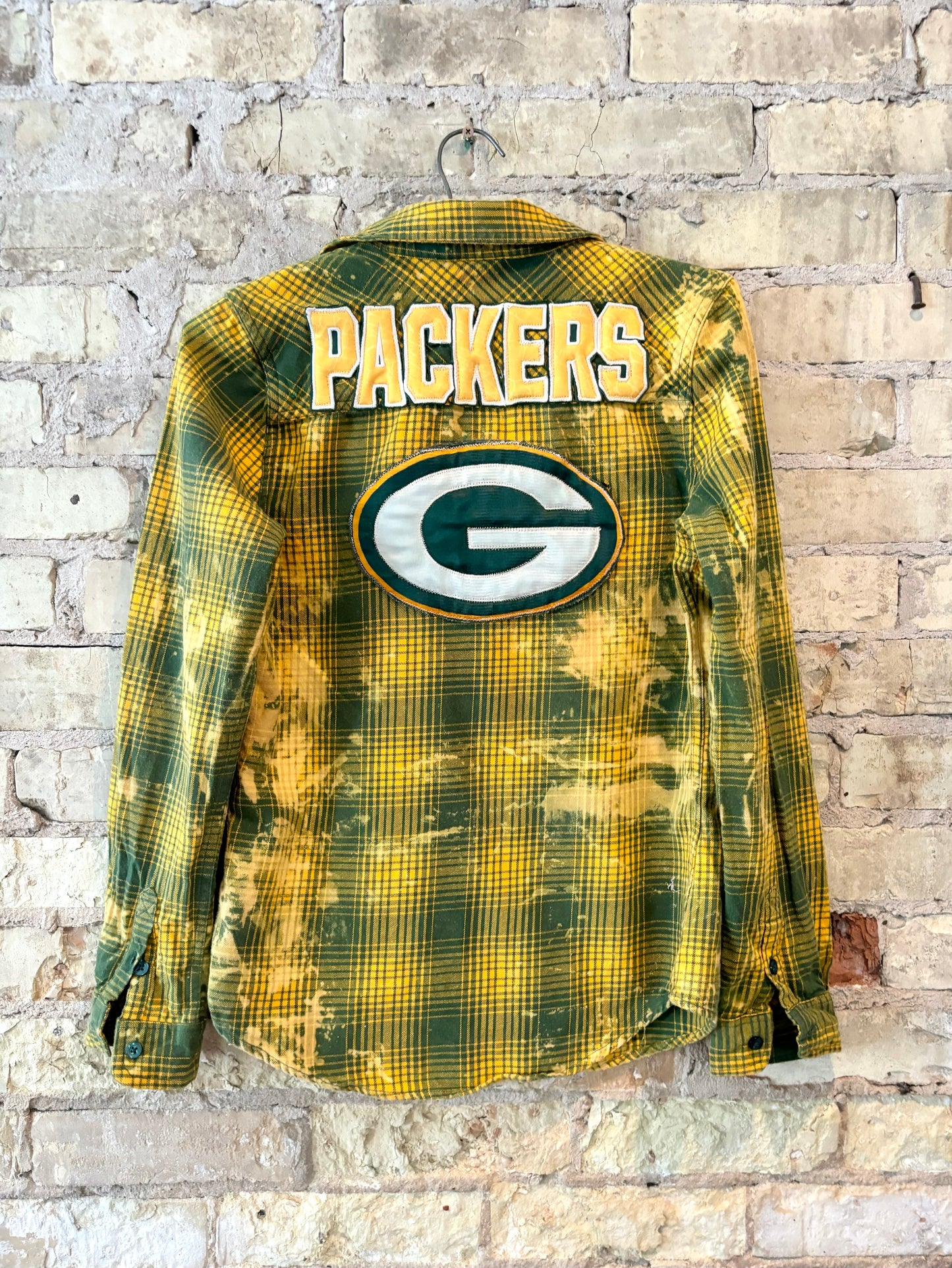 Reworked NFL Packers Game Day Flannel