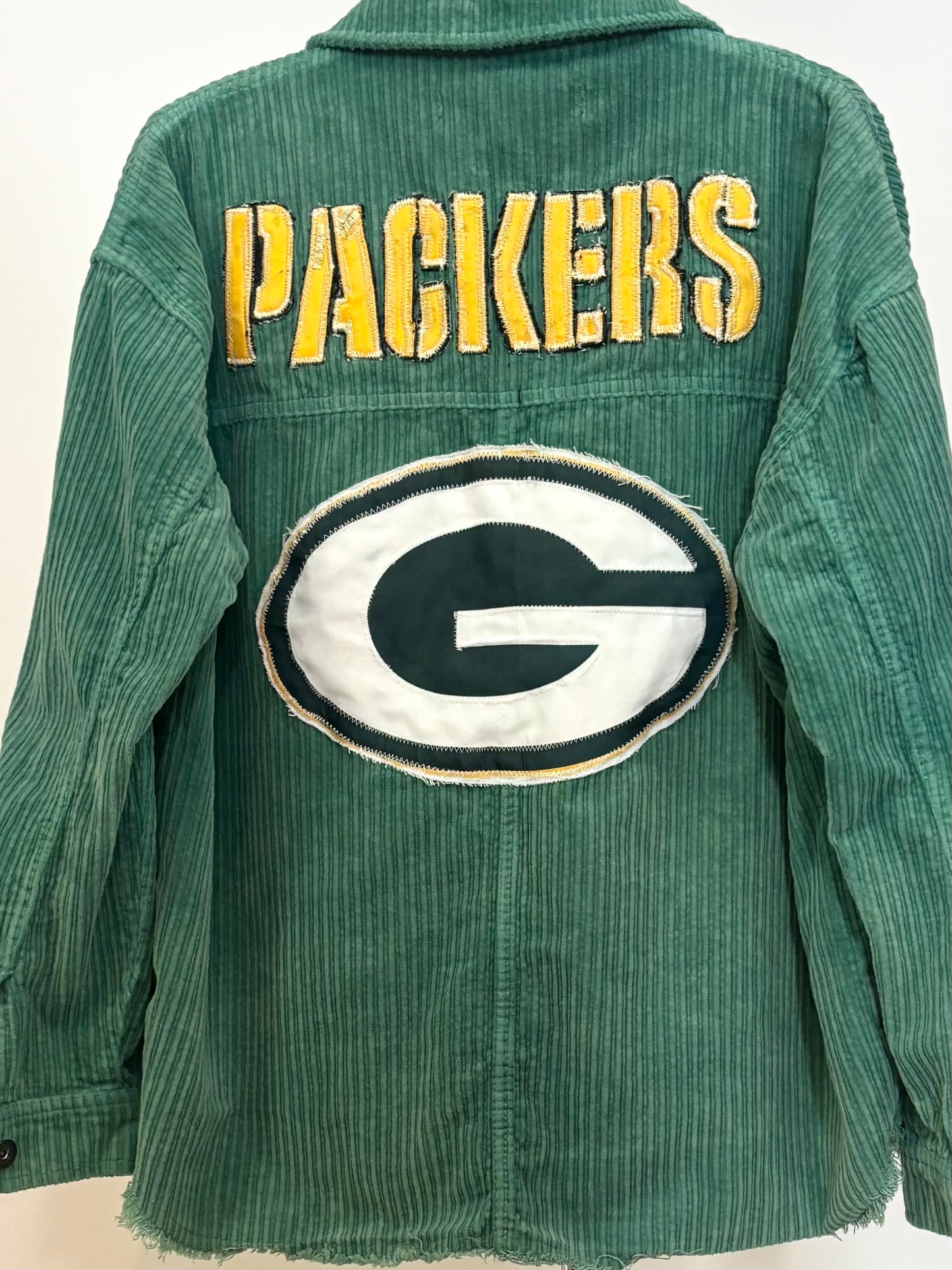 Over dyed Corduroy Game Day Shacket