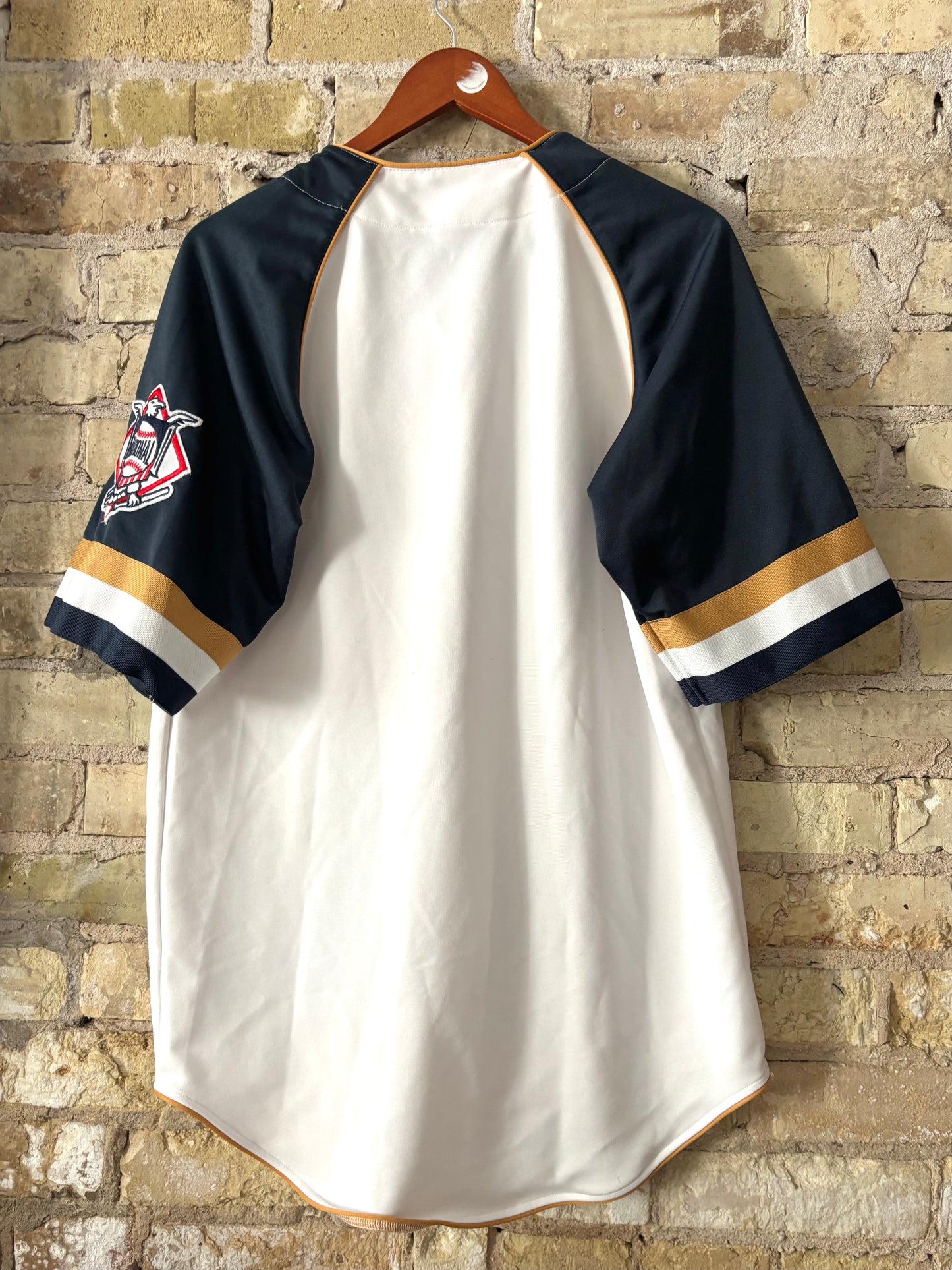 Milwaukee Brewers Retro Button up Baseball Jersey