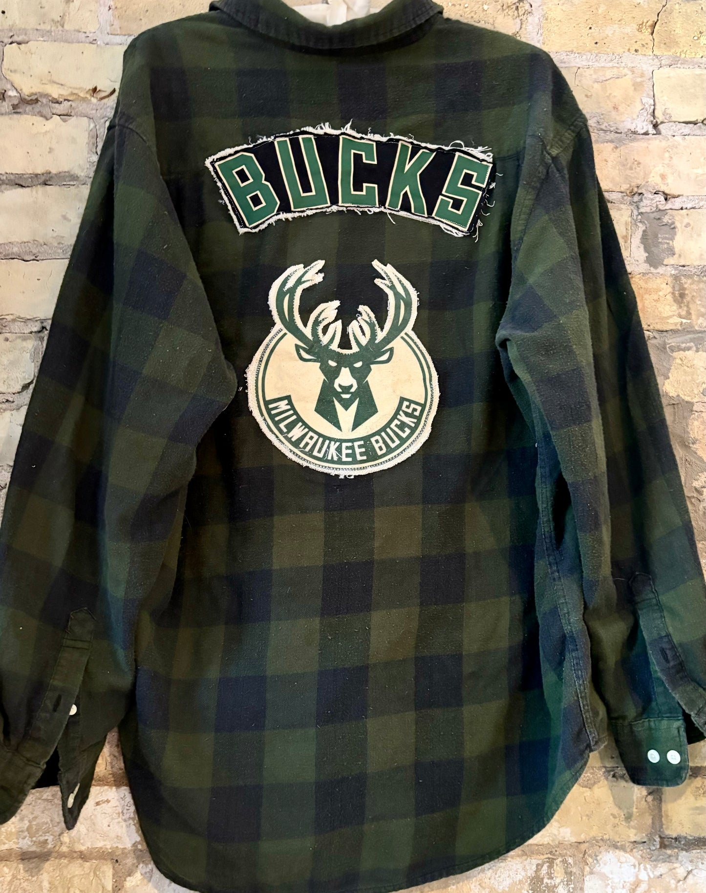 Reworked Game Day Flannel Shirt