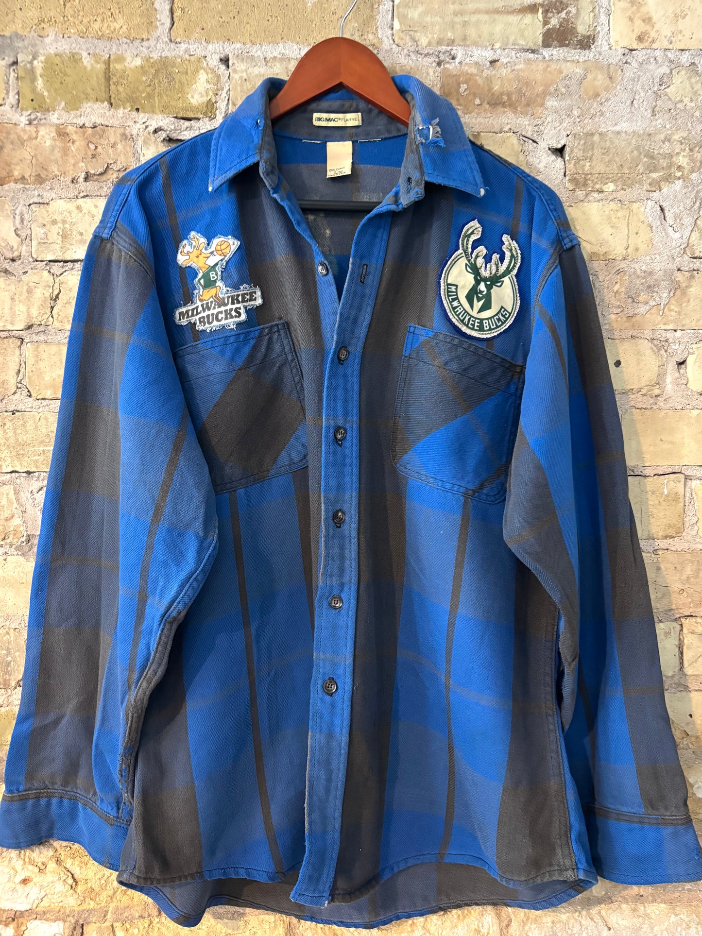 Vintage Big Mack Game Day Bucks Flannel