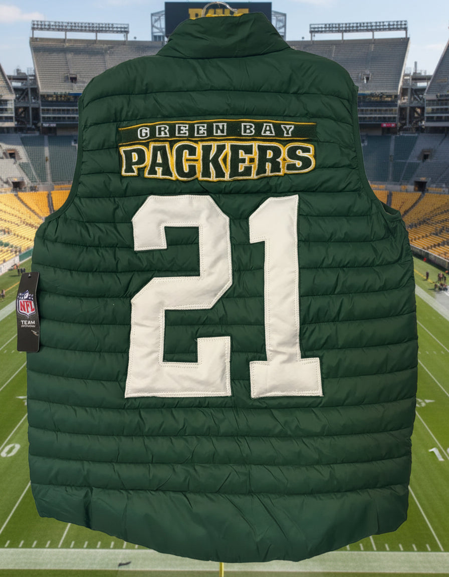 Reworked NFL Game Day Puffer Vest