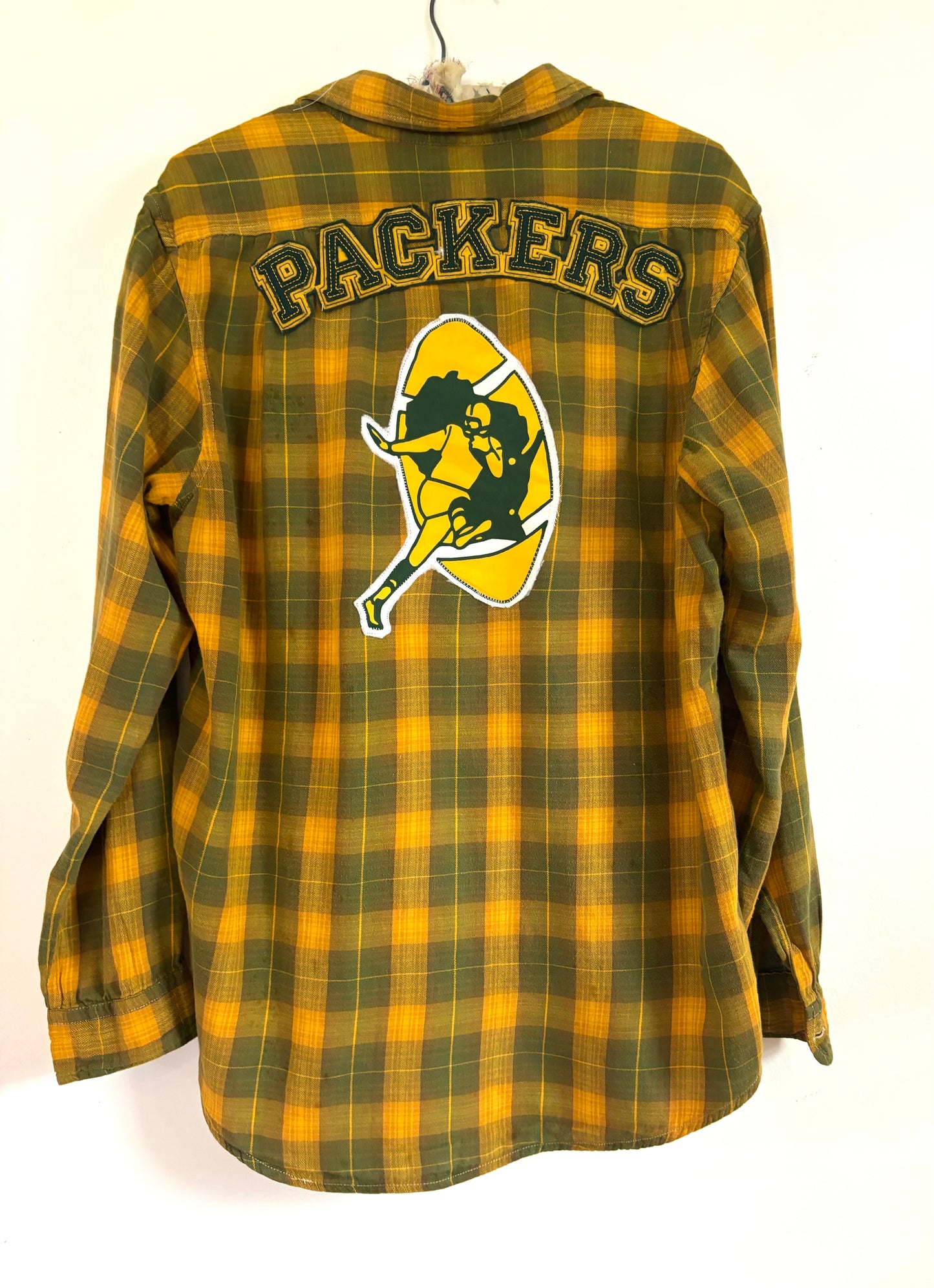 Reworked Packers Throwback Game Day Flannel