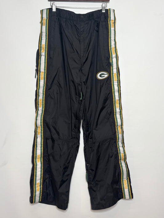 Vintage Packers Tear away Windbreaker Sweats Track Pants