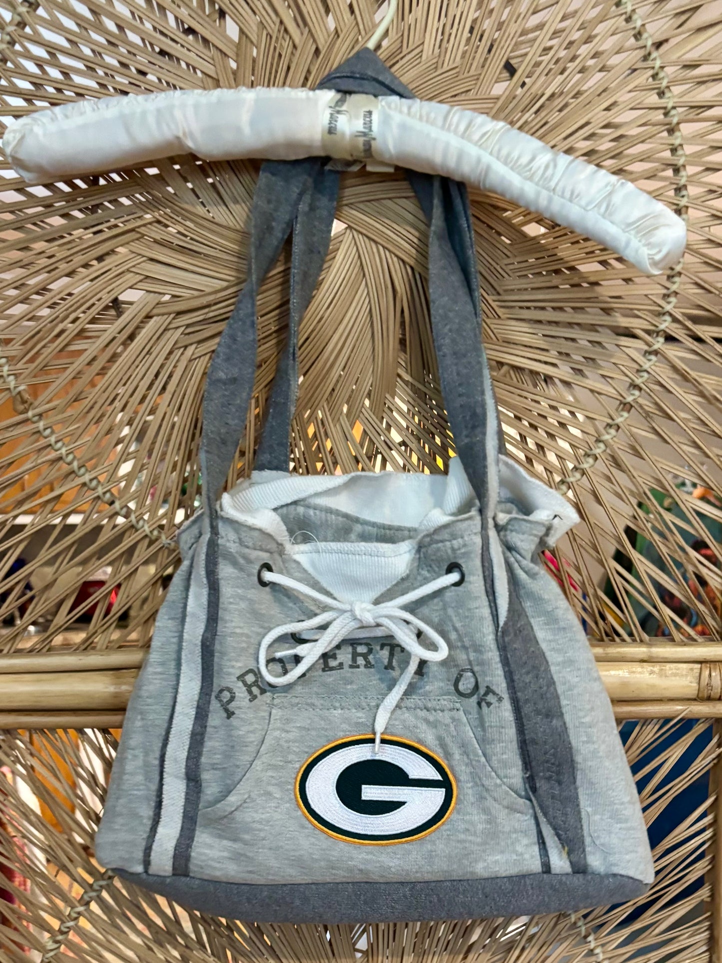 Y2K GreenBay Packers Hoodie Purse Shoulder Bag
